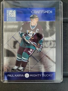 1997-98 Donruss Elite Craftsmen 2283/2500 Paul Kariya #22 Hockey Card 