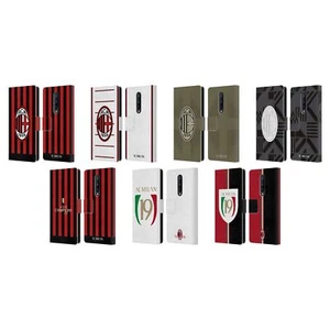 OFFICIAL AC MILAN 2022/23 LEATHER BOOK WALLET CASE COVER FOR ONEPLUS PHONES - Picture 1 of 13