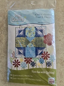 Cool Collection Vier x Design Mini Quilt Kit von Fun Mini Quilts Fortgeschrittene - Bild 1 von 3