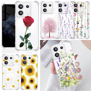 Graceful Flowers Phone Case Soft Bumper Cover For Xiaomi Redmi Note 11 12 13 Pro - Picture 1 of 59