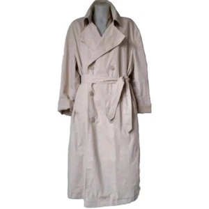 BERSHKA Beige Trench Coat.New And Unworn. Size 12 - Picture 1 of 9