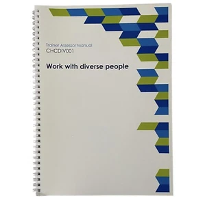 TAFE Unit: CHCDIV001 Trainer Assessor Manual. Work With Diverse People - Picture 1 of 11