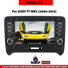 7"Android 10.0 Bluetooth Car Radio Stereo GPS Sat Navi WIFI DVR for AUDI TT MK2