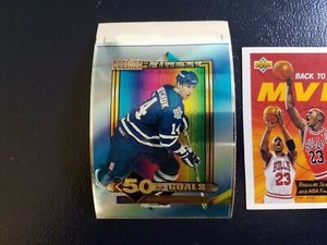 Dave Andreychuk Maple Leafs # 1994-95 Hockey Topps Premier Finest OVERSIZE PROOF