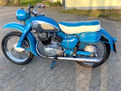SEHR SCHÖNE NSU MAX 250er Oldtimer mit Supermax Motor läuft super,  mit  TÜV - Bild 1 von 4
