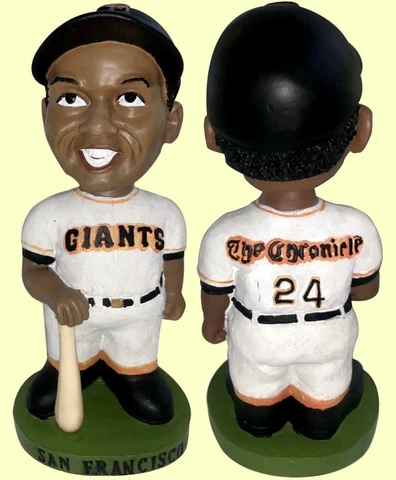 San Francisco Giants 1999 Willie Mays SGA Bobblehead Chronicle Candlestick NIB Cover
