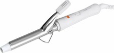 LUXUS LOCKENZANGE LOCKENSTAB HAIRSTYLER HAIR CURLER MIT 360Á DREHGELENK WEIß