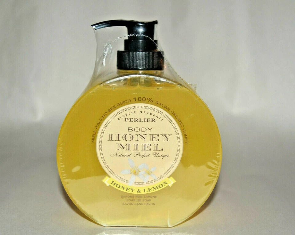 Jabón de miel y limón Perlier Honey Miel sin jabón orgánico italiano 10,1 oz - sellado  Foto 1 de 1