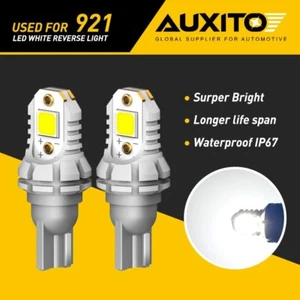 AUXITO Canbus 921 T15 6500K White LED Backup Bulbs Reverse Light Error Free 2X - Imagen 1 de 10