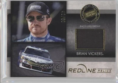 2014 Press Pass Redline Relics Gold /50 Brian Vickers #RR-BV - Image 1 of 2