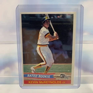 1984 Donruss Baseball Kevin McReynolds RC Rated Rookie #34 - Picture 1 of 2