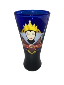 Disney Villains - Evil Queen -Cobalt Blue 4" Shot Glass - Disney Resort - Picture 1 of 5