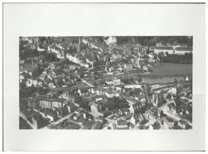 ZZ-1014/ Glatz in Schlesien seltenes Foto Luftbild 18 x 13 cm ca.1935 - Bild 1 von 2
