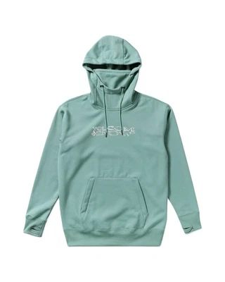 Sudadera para mujer Volcom Riding Hydro Pullover, azul ártico, X-grande Foto 1 de 4