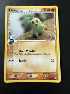 Pokémon TCG Dragon Frontiers Chikorita 44/101 - Stamped Reverse Holo NM - Picture 1 of 20