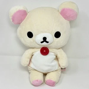 San-x Rilakkuma 12” Korilakkuma Soft Floppy Plush Doll Kawaii Teddy Bear Hugable - Picture 1 of 7