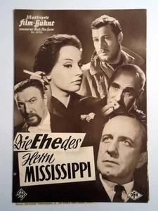 Die Ehe des Herrn Mississippi - Illustr. Film-Bühne - IFB 5750 ungelocht - Picture 1 of 1