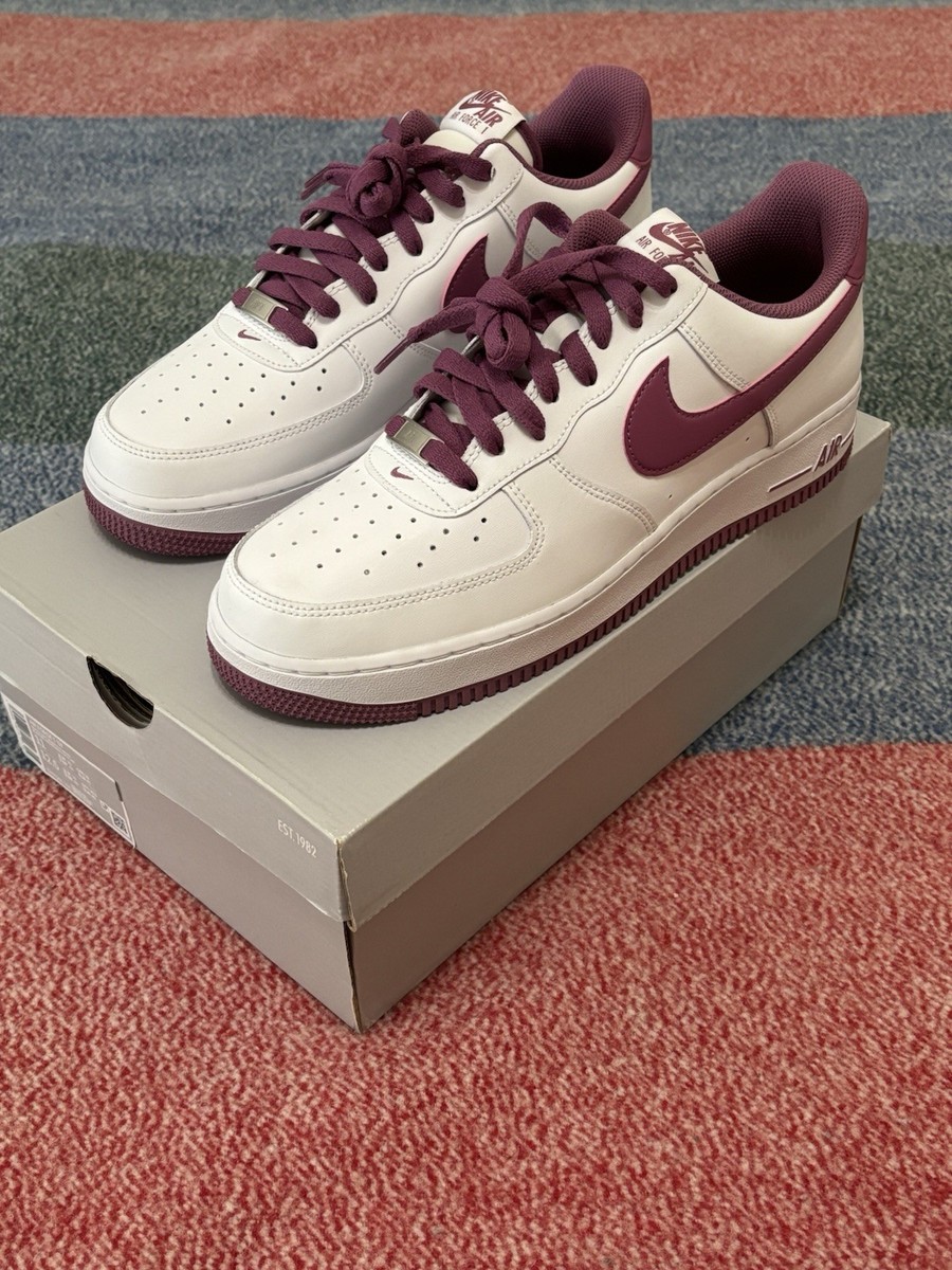 Nike Air Force 1 '07 Light Bordeaux for Sale | Authenticity Guaranteed |  eBay