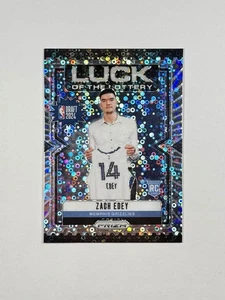 2024-25 Panini Prizm - Luck of the Lottery Zach Edey #3 Fast Break Prizm (RC) - Bild 1 von 2