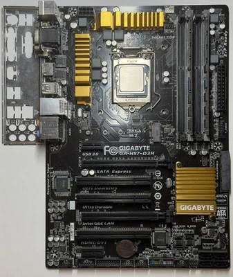 Intel Core i7-4790 + Gigabyte GA-H97-D3H + 16GB DDR3 bundle - Image 1 of 4