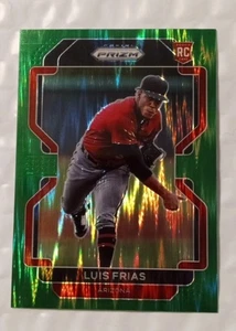 LUIS FRIAS 2022 Panini Prizm Forest Green Flash 4/5 SP #261 Arizona Diamondbacks - Picture 1 of 3