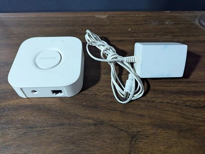 Philips Hue 2.1 Bridge 2nd Generation 3241312018A W/Power Adapter - Image 1 of 4
