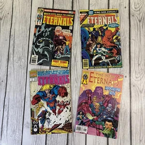 THE ETERNALS Lotto misto di (4) fumetti Marvel 1976-77-91-00. VEDI DESCRIZIONE. - Foto 1 di 14