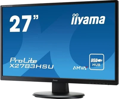 27" Iiyama Prolite XB2783HSU-B1 - 1920 x 1080 - Lautsprecher - DP-DVI-VGA - Top - Bild 1 von 4