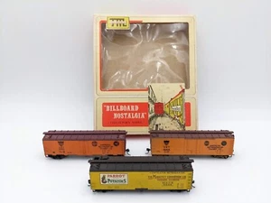 Vintage Zug-Miniatur 8708 Werbetafel Nostalgie American Ref Transit zusammengebaut - Bild 1 von 19