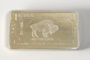 1 oz 999 USA Aluminium Alu Aluminum USA American Buffalo Unze - Bild 1 von 2