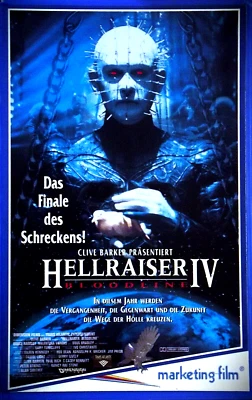 Hellraiser 4 ~ Bloodline * FSK  ab 18 Jahren * orig. ERSTAUFLAGE * Clive  Barker - Bild 1 von 4