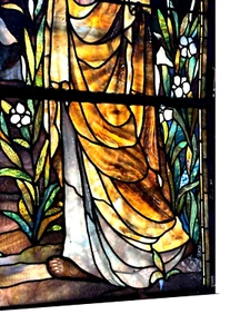Tiffany Studios Window Antique Stained Glass American - Picture 1 of 20