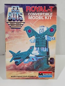 De colección GoBots Go Bots Monograma 6068 Royal-T Kit Modelo Convertible con Caja Sellada - Imagen 1 de 4
