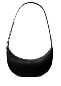 Michael Kors Avra Medium Convertible SLing Crossbody BLACK - Picture 1 of 7