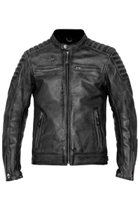 Giacca di pelle John Doe Storm nera XL vintage giacca moto urbana nuova++ - Foto 1 di 6