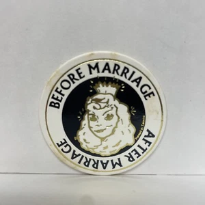 Before Marriage After Marriage Illusion POG Milkcap Hawaii 1993 - Picture 1 of 3