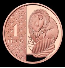 2023 1p Penny One Pence Dormouse Uncirculated  BUNC
