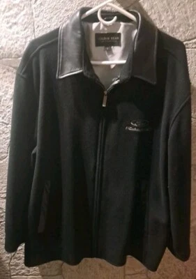 Chaqueta Ford Racing Daytona 500 2006 - Golden Bear para hombre lana/cuero talla grande  Foto 1 de 4