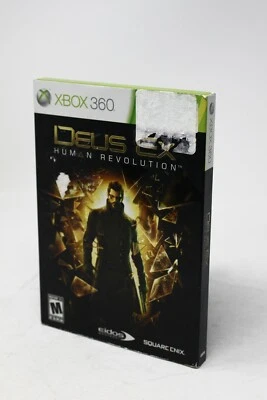 Deus Ex: Human Revolution - Xbox 360 Eidos w/ Slip Cover - New See Desc - Image 1 of 4