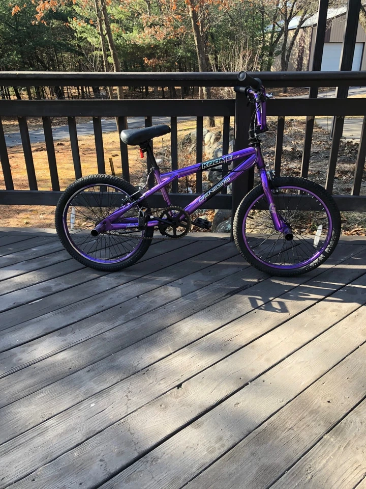 Bicicleta Freestyle Genesis Krome Púrpura 20 pulgadas Foto 1 de 4