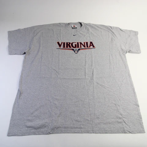 Virginia Cavaliers Nike Short Sleeve Shirt Men's Gray New Cover