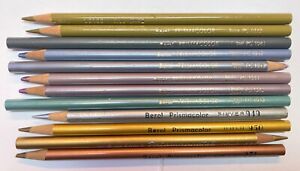 12 Metallic Berol Prismacolor Pencils - Many discontinued!