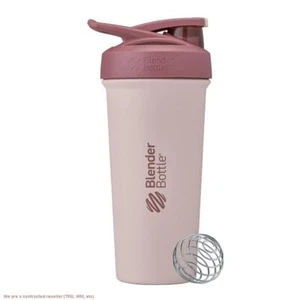 BlenderBottle 25oz Stainless Steel Strada Water Bottle - Rose Red - Picture 1 of 8
