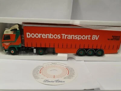 Corgi 1:50 CC12408 Volvo FH12 Curtainside De Boer Doorenbos Transport - Image 1 of 4