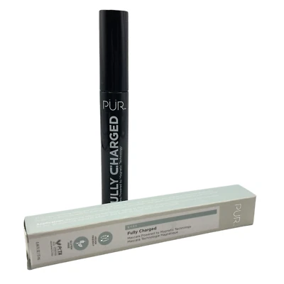PUR FULLY CHARGED MASCARA POWERED BY MAGNETIC TECHNOLOGY - BLACK (NIB/Full Size) - Image 1 of 2