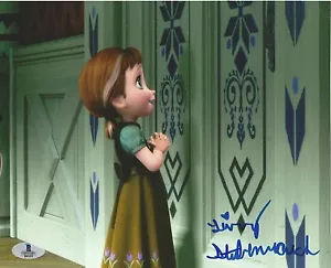 LIVVY STUBENRAUCH HANDSIGNIERT SIGNED DISNEY FROZEN YOUNG ANNA BAS COA 8X10 FOTO - Bild 1 von 1