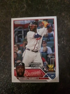 2023 Topps Updated Series Rookie Michael Harris II RC Card# US225 - Picture 1 of 2