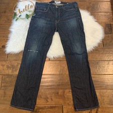 Lucky Brand Mens Jeans Size 33 Distressed 363 Vintage Straight White Oak Cone