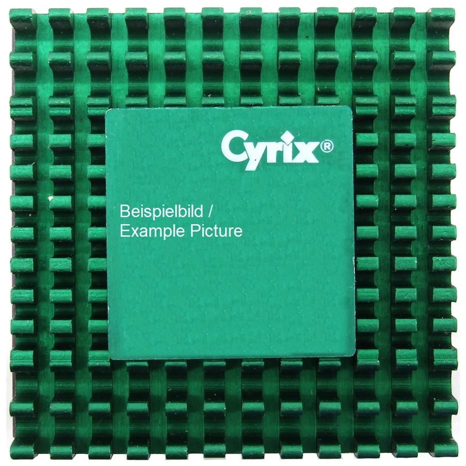 Cyrix Cx486 DX2-66 66MHz CPU Pc-Prozessor Socket/Socket 3 Desktop Cooler - Image 1 of 1
