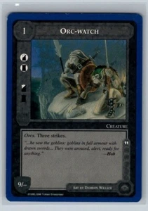 Orc-Watch NM Unlimited The Wizards Middle Earth CCG LoTR - Picture 1 of 2